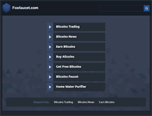 Tablet Screenshot of foxfaucet.com